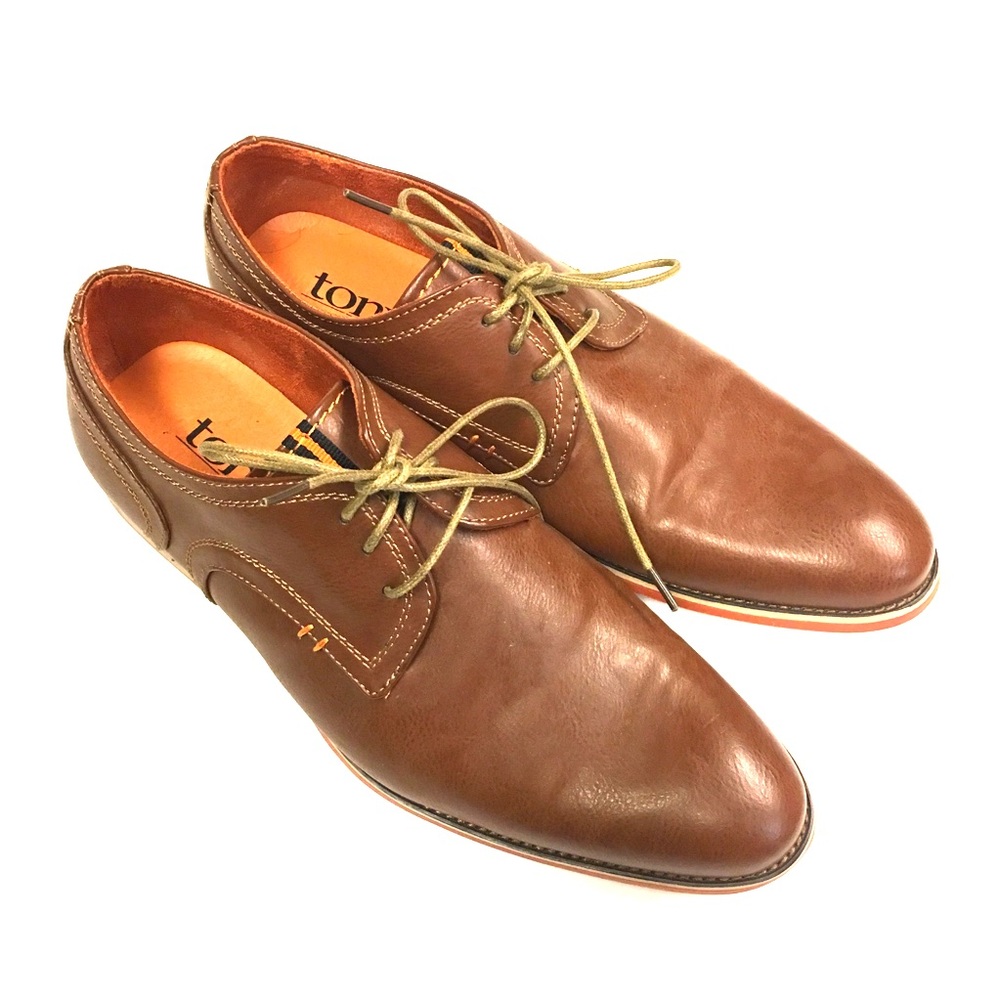 Tony's Men's Casual Plain Toe Oxford Size 9